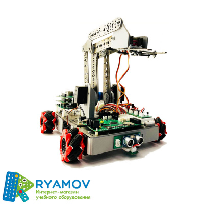 Автономный робот-манипулятор с омни колёсами Hobots